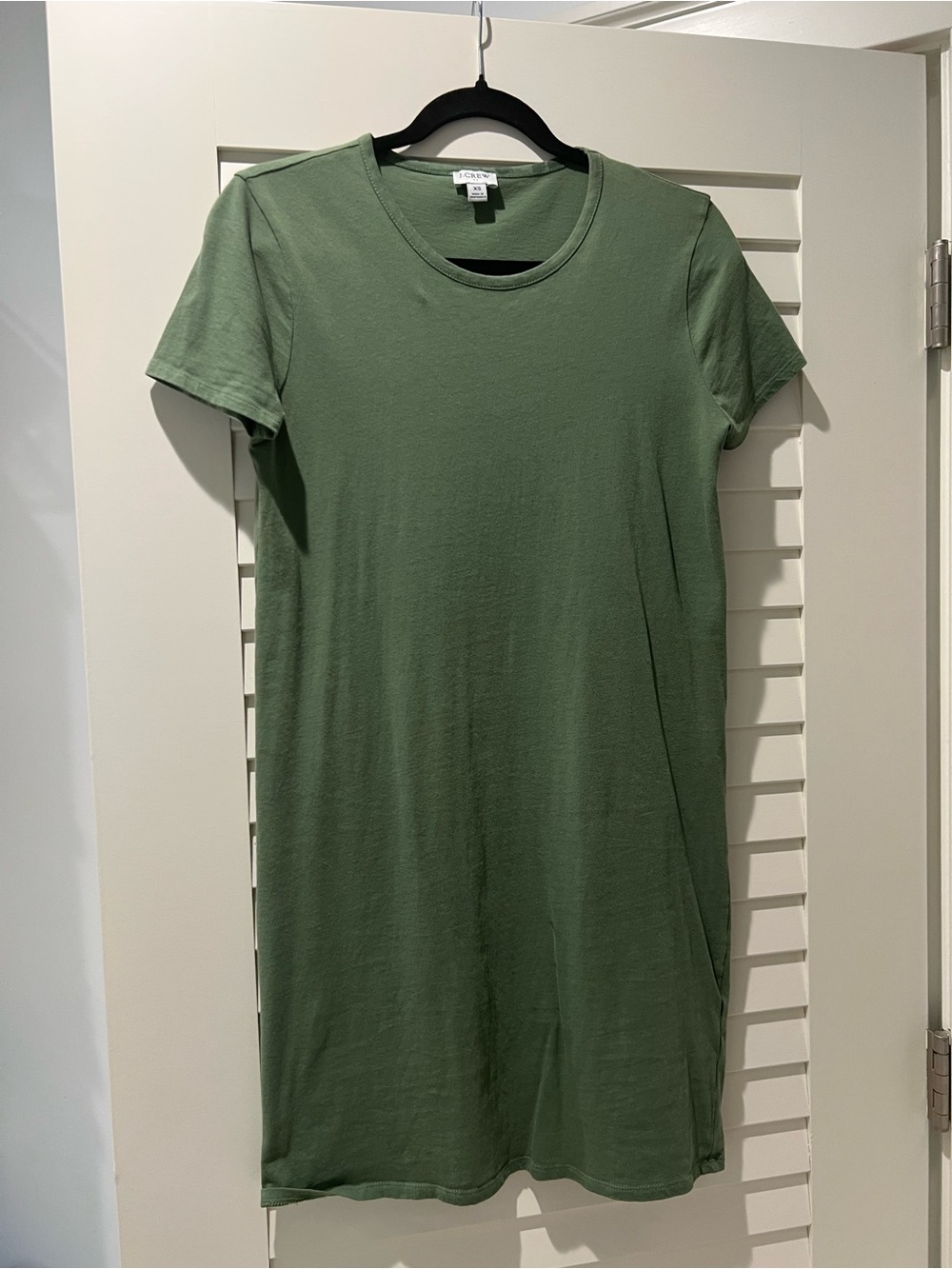 J. Crew Light Olive Crewneck Tee